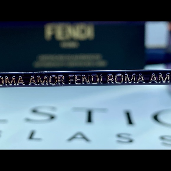 Fendi Roma Purple Sunglasses - Picture 3 of 4